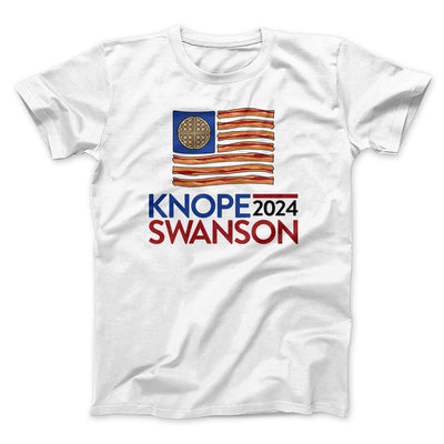Knope Swanson 2024 Men/Unisex T-Shirt White | Funny Shirt from Famous In Real Life
