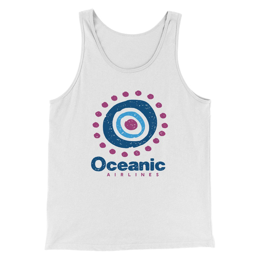 Oceanic Airlines Men/Unisex Tank Top | Funny Shirt from Famous In Real Life