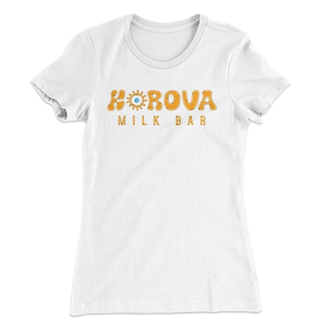 Korova Milk Bar Women's T-Shirt | Funny Shirt from Famous In Real Life