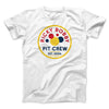 Ricky Bobby Pit Crew Funny Movie Men/Unisex T-Shirt White | Funny Shirt from Famous In Real Life