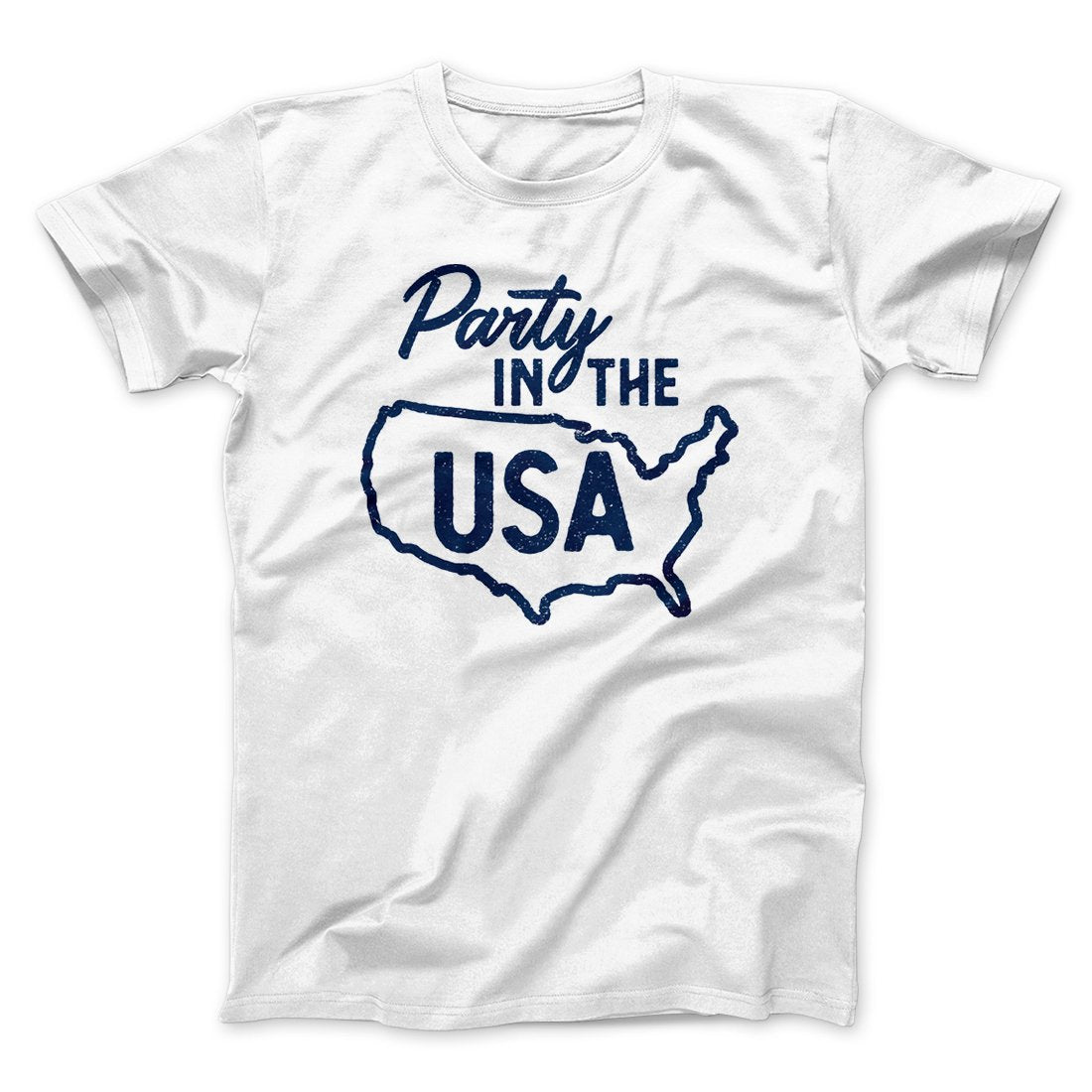 Party in the USA Men/Unisex T-Shirt | Funny Shirt from Famous In Real Life