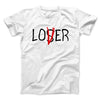 Loser Lover Men/Unisex T-Shirt White | Funny Shirt from Famous In Real Life