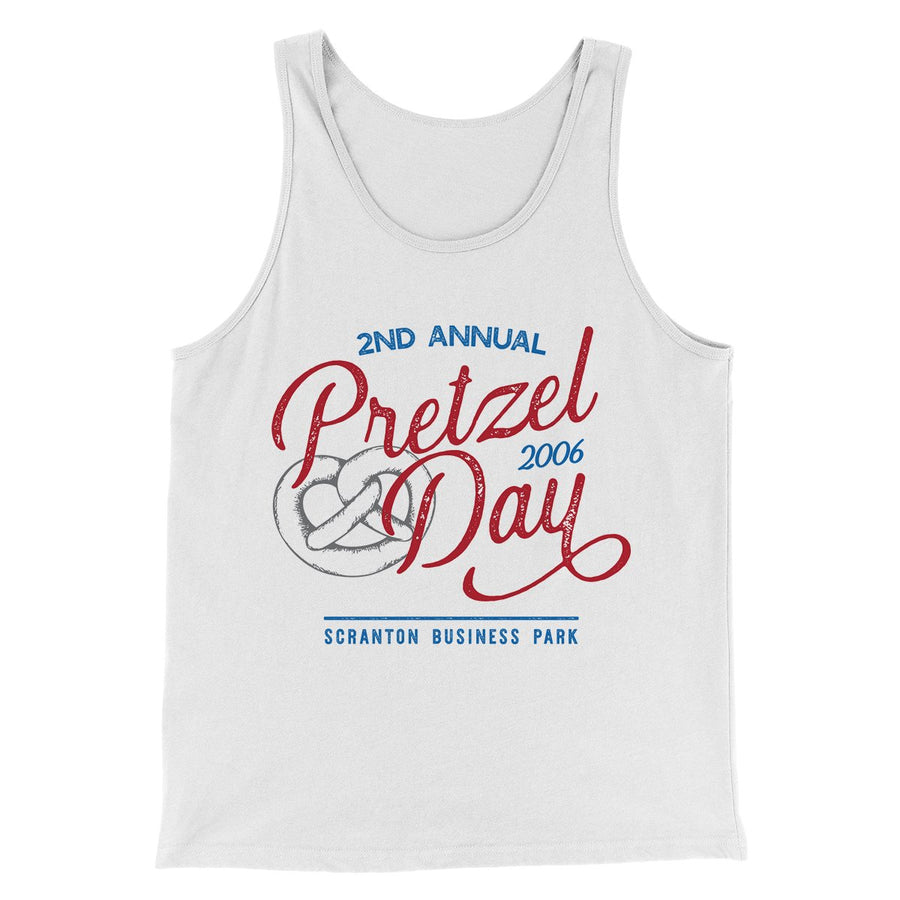 Pretzel Day Men/Unisex Tank Top | Funny Shirt from Famous In Real Life