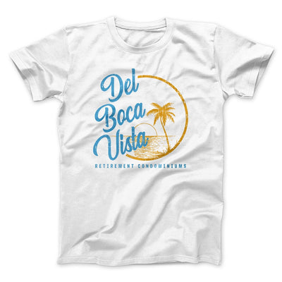 Del Boca Vista Men/Unisex T-Shirt White | Funny Shirt from Famous In Real Life