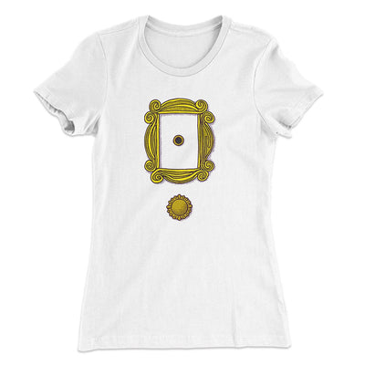 Door Hole Frame Women's T-Shirt White | Funny Shirt from Famous In Real Life