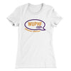 WUPHF.com Women's T-Shirt White | Funny Shirt from Famous In Real Life