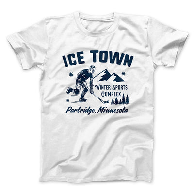 Ice Town Sports Complex Men/Unisex T-Shirt White | Funny Shirt from Famous In Real Life