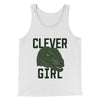 Clever Girl Funny Movie Men/Unisex Tank Top White | Funny Shirt from Famous In Real Life