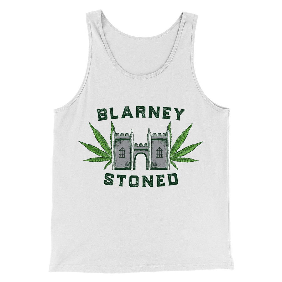 Blarney Stoned Men/Unisex Tank Top | Funny Shirt from Famous In Real Life