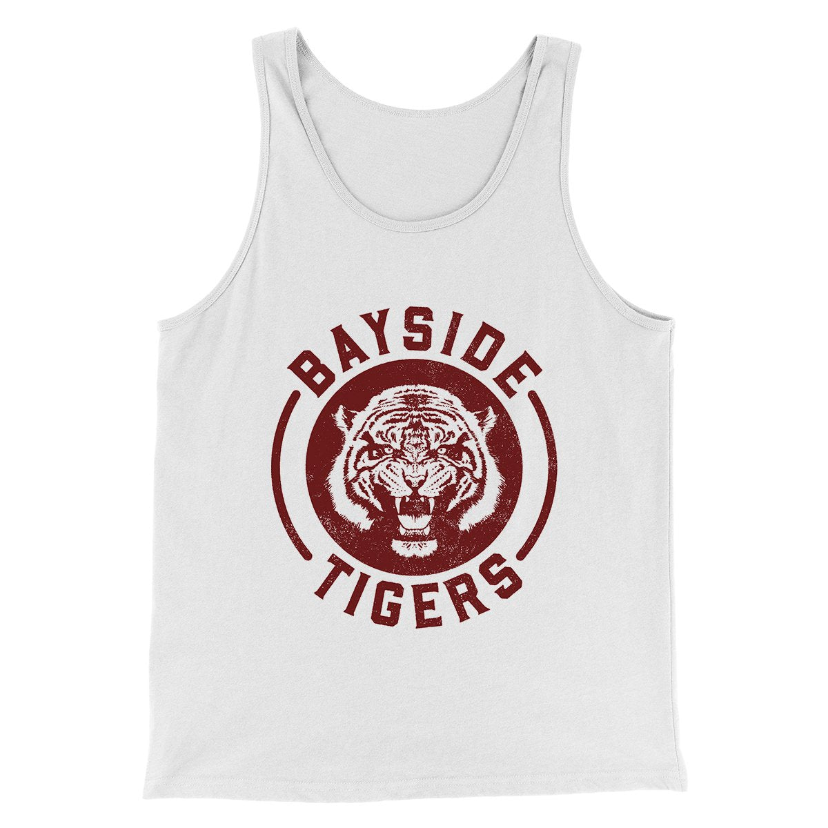 Bayside Tigers Men/Unisex Tank Top | Funny Shirt from Famous In Real Life