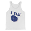 Bake Men/Unisex Tank Top White | Funny Shirt from Famous In Real Life
