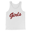 Girls Team Men/Unisex Tank Top White | Funny Shirt from Famous In Real Life