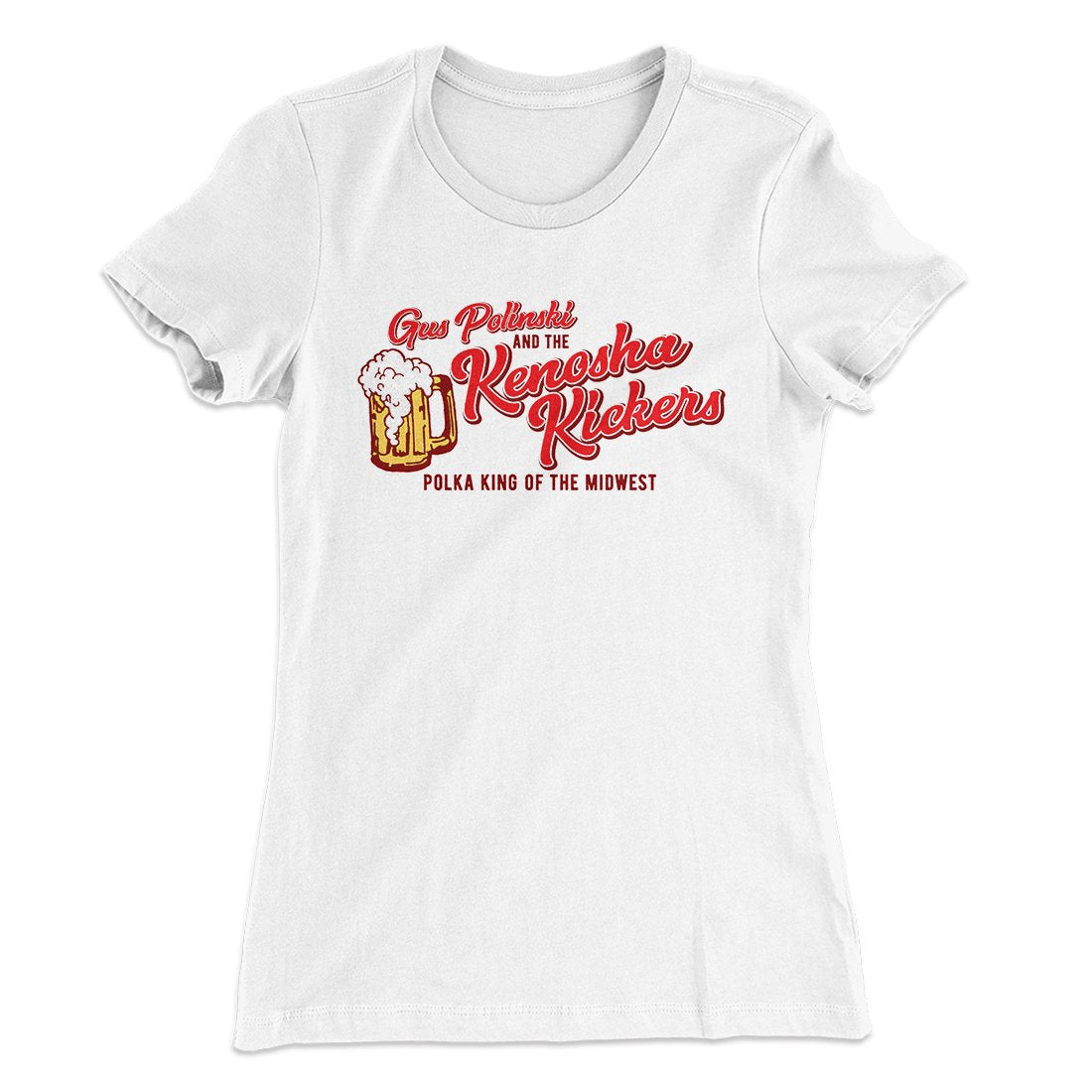Kenosha Kickers Women's T-Shirt White | Funny Shirt from Famous In Real Life