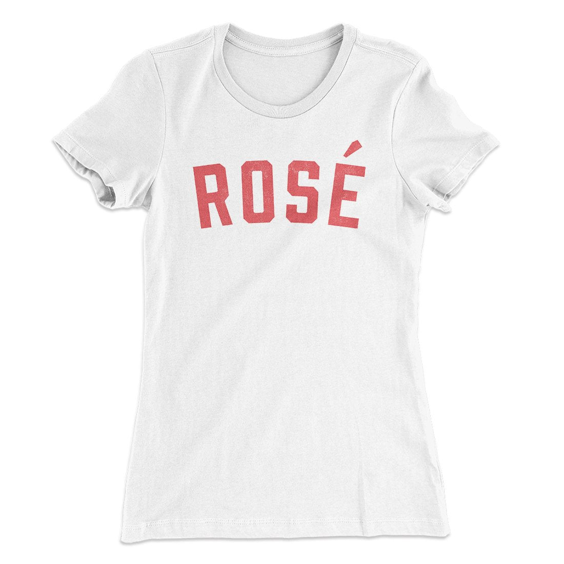 Rosé Women's T-Shirt White | Funny Shirt from Famous In Real Life