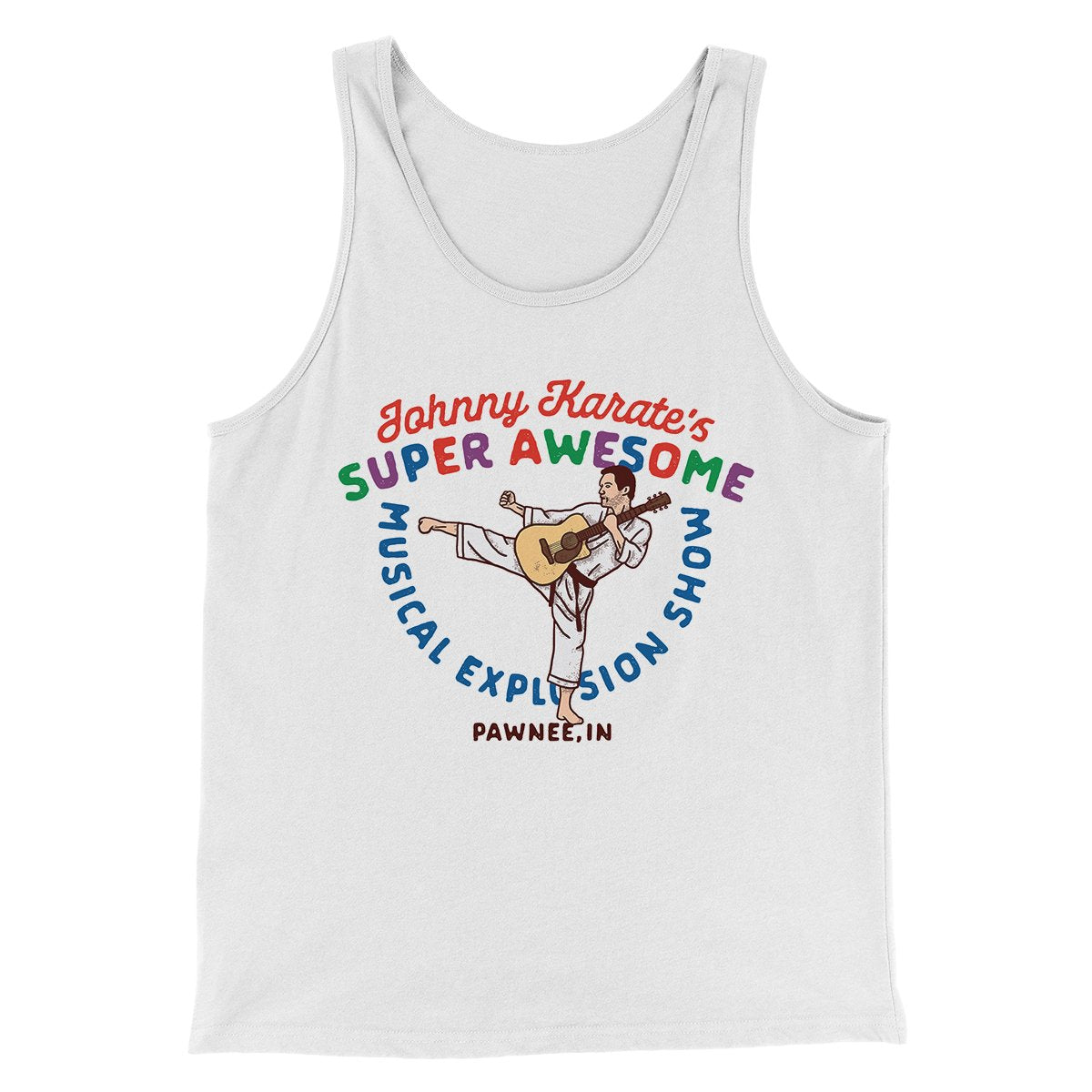 Johnny Karate Men/Unisex Tank Top | Funny Shirt from Famous In Real Life