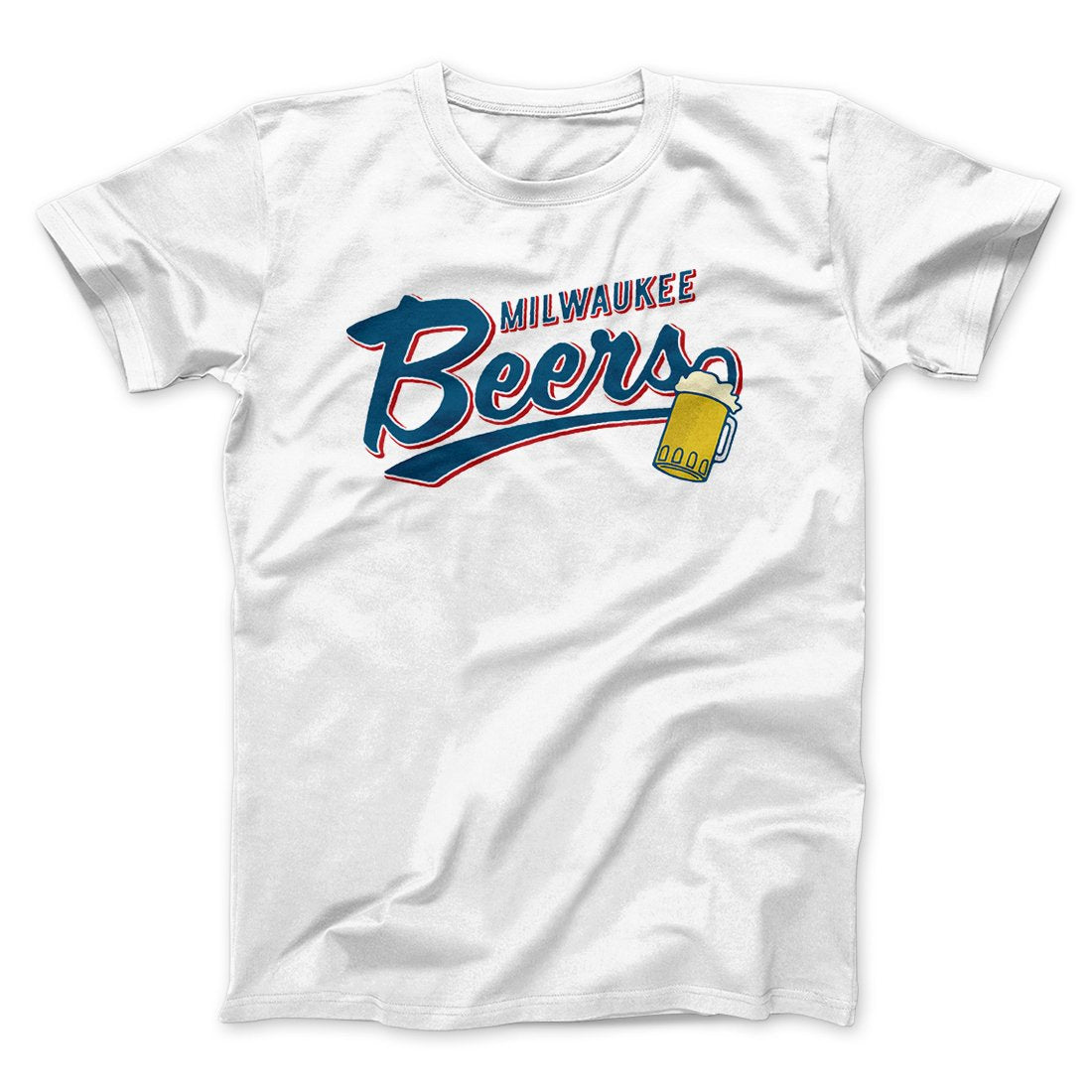 Milwaukee Beers Funny Movie Men/Unisex T-Shirt White | Funny Shirt from Famous In Real Life