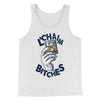 L'Chaim Bitches Funny Hanukkah Men/Unisex Tank Top White | Funny Shirt from Famous In Real Life