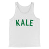 Kale Men/Unisex Tank Top White | Funny Shirt from Famous In Real Life