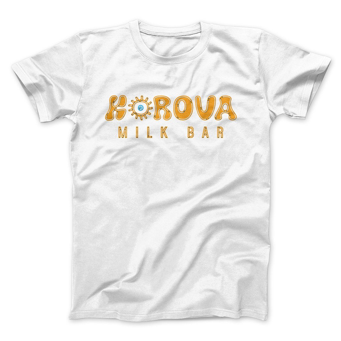 Korova Milk Bar Funny Movie Men/Unisex T-Shirt | Funny Shirt from Famous In Real Life