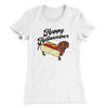 Happy Hallowiener Women's T-Shirt White | Funny Shirt from Famous In Real Life