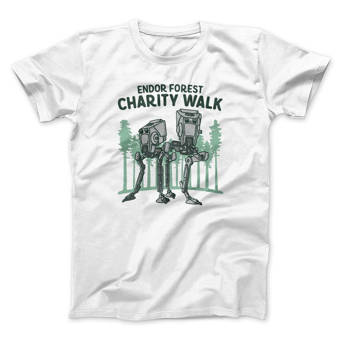 Endor Forest Charity Walk Funny Movie Men/Unisex T-Shirt | Funny Shirt from Famous In Real Life