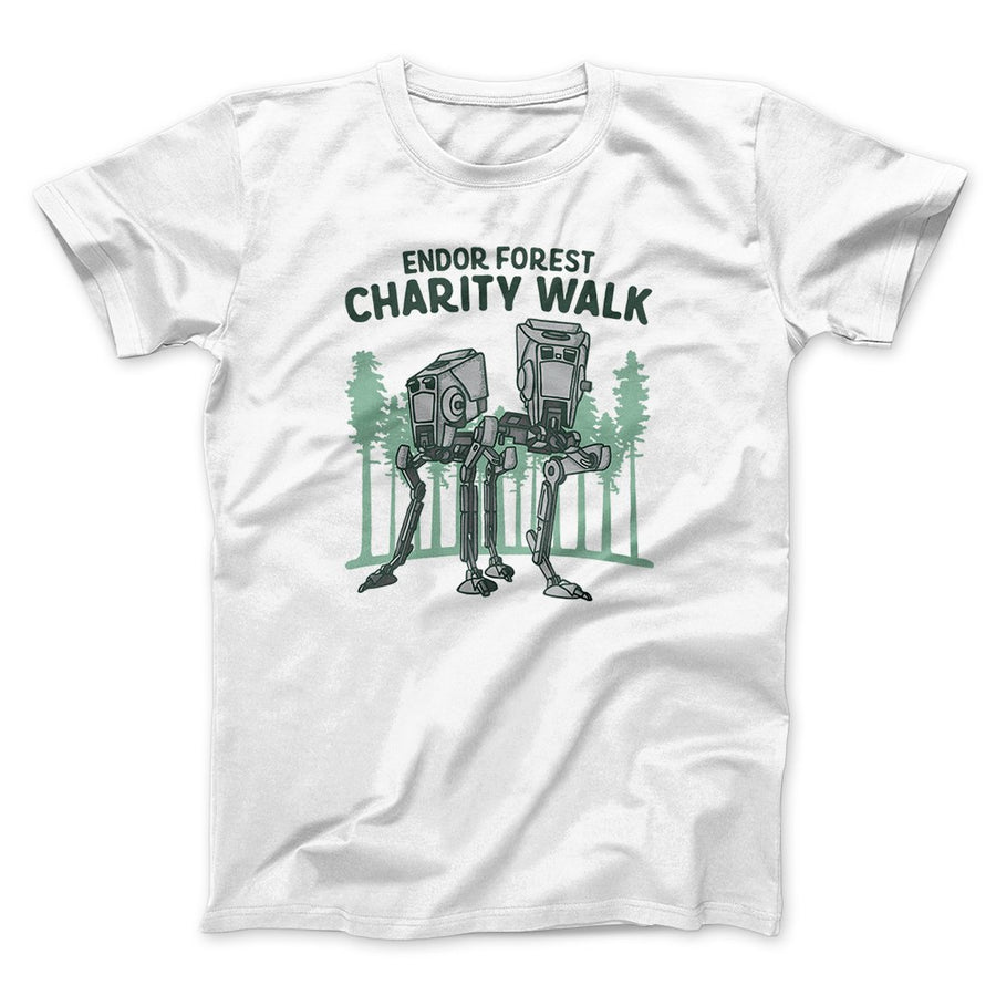 Endor Forest Charity Walk Funny Movie Men/Unisex T-Shirt | Funny Shirt from Famous In Real Life