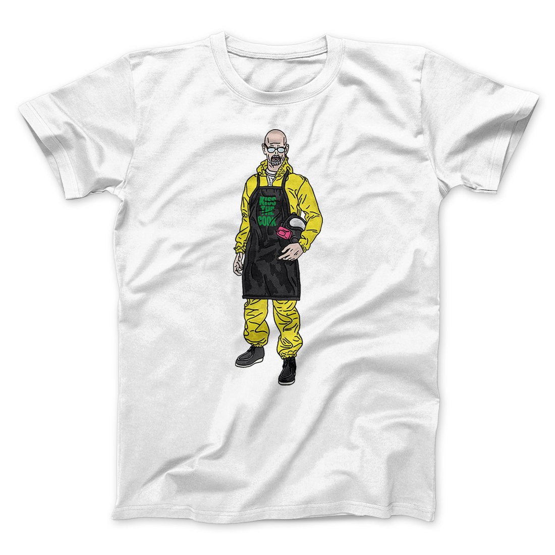 Kiss The Cook Men/Unisex T-Shirt | Funny Shirt from Famous In Real Life