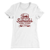 Satriale's Women's T-Shirt White | Funny Shirt from Famous In Real Life
