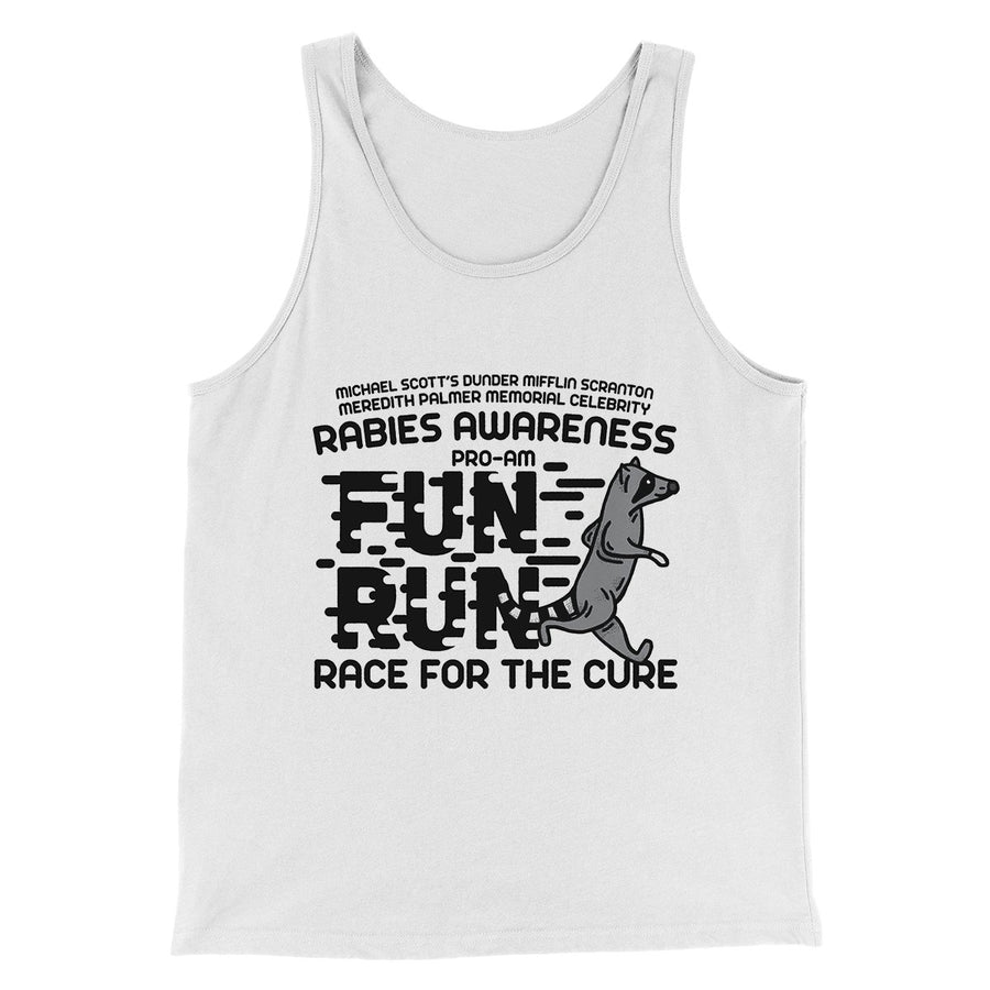 Rabies Awareness Fun Run Men/Unisex Tank Top | Funny Shirt from Famous In Real Life