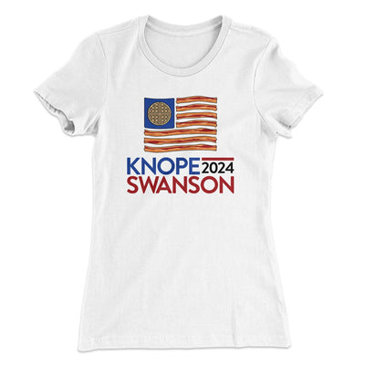 Knope Swanson 2024 Women's T-Shirt White | Funny Shirt from Famous In Real Life