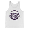 Pawnee Eagleton Unity Concert Men/Unisex Tank Top White | Funny Shirt from Famous In Real Life