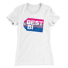 Best Bi Women's T-Shirt White | Funny Shirt from Famous In Real Life