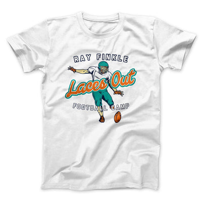 Ray Finkle - Laces Out Men/Unisex T-Shirt White | Funny Shirt from Famous In Real Life