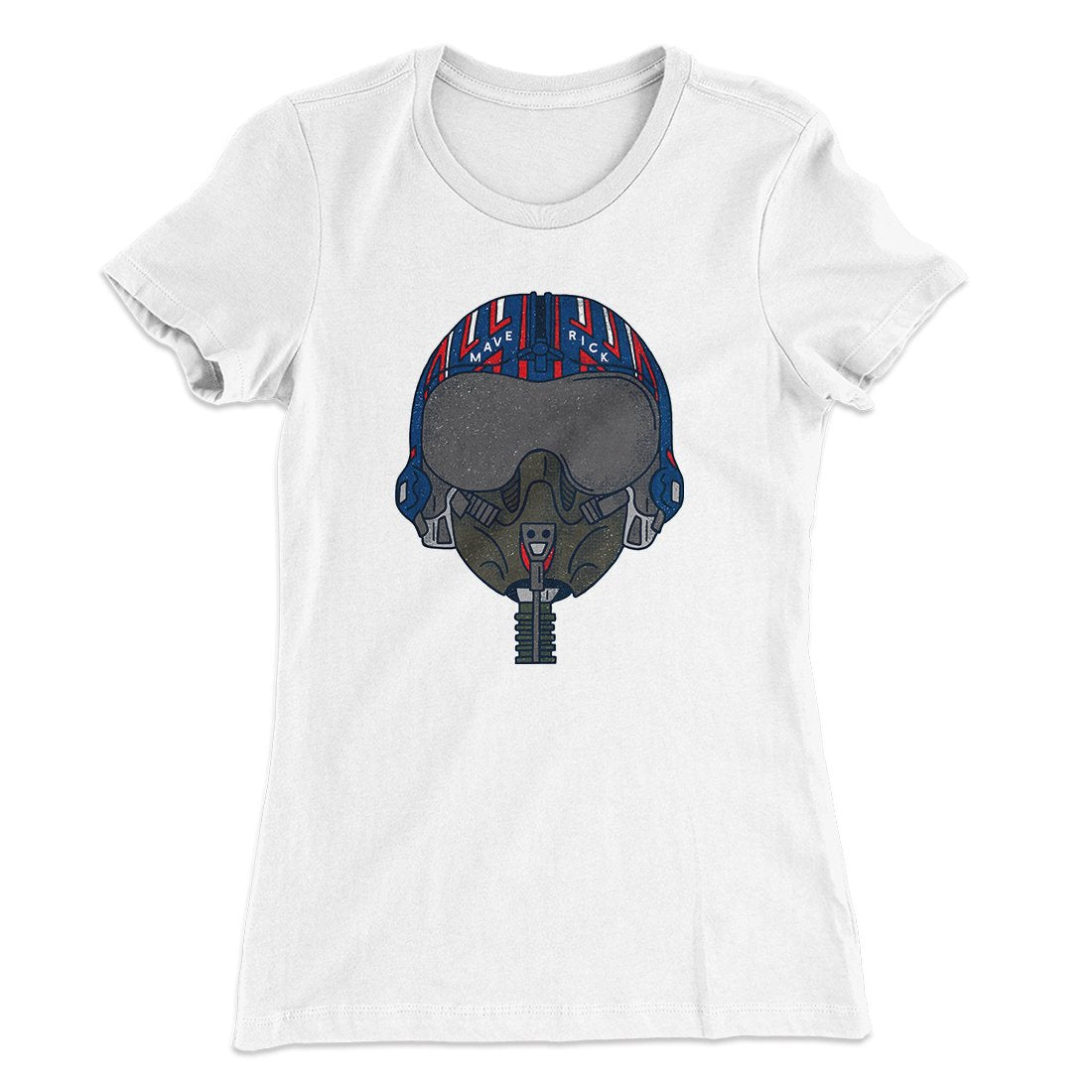 Maverick Helmet Women's T-Shirt | Funny Shirt from Famous In Real Life