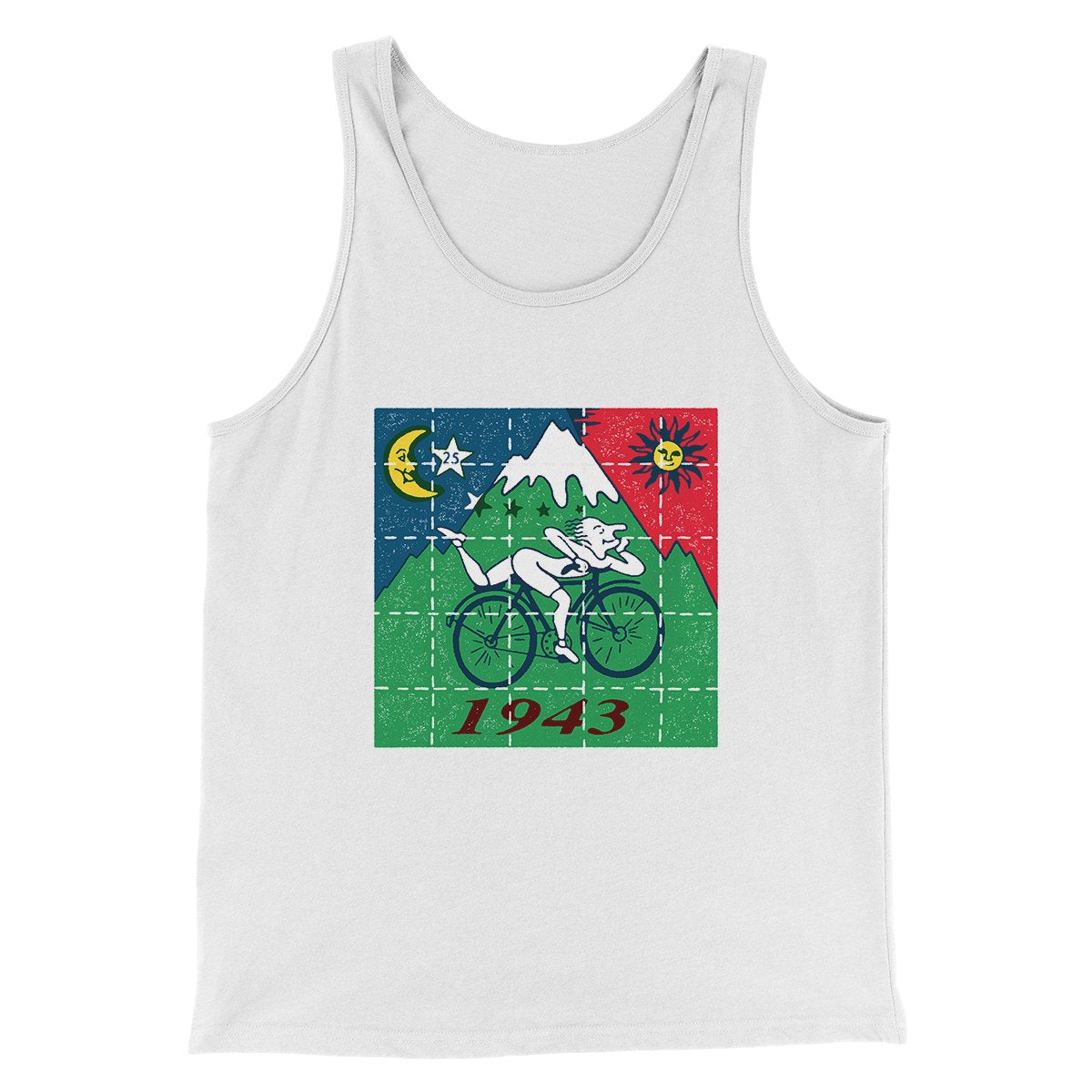 Bicycle Day 1943 Men/Unisex Tank Top | Funny Shirt from Famous In Real Life