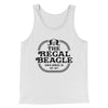The Regal Beagle Men/Unisex Tank White | Funny Shirt from Famous In Real Life