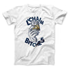 L'Chaim Bitches Funny Hanukkah Men/Unisex T-Shirt White | Funny Shirt from Famous In Real Life