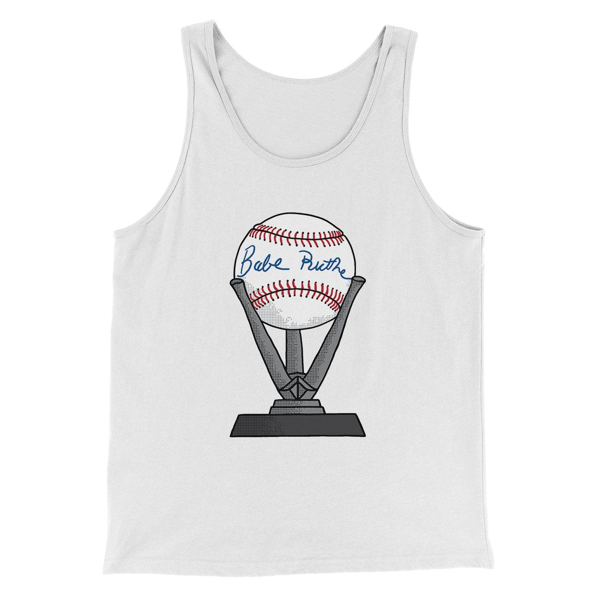 Babe Ruth Signed Ball Funny Movie Men/Unisex Tank Top | Funny Shirt from Famous In Real Life