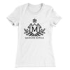 Madison Hotels Women's T-Shirt White | Funny Shirt from Famous In Real Life
