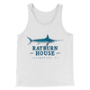 Rayburn House Men/Unisex Tank Top White | Funny Shirt from Famous In Real Life