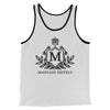 Madison Hotels Tank Top Funny Movie Men/Unisex Tank White/Black | Funny Shirt from Famous In Real Life
