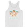 Peach Pit Diner Men/Unisex Tank White | Funny Shirt from Famous In Real Life