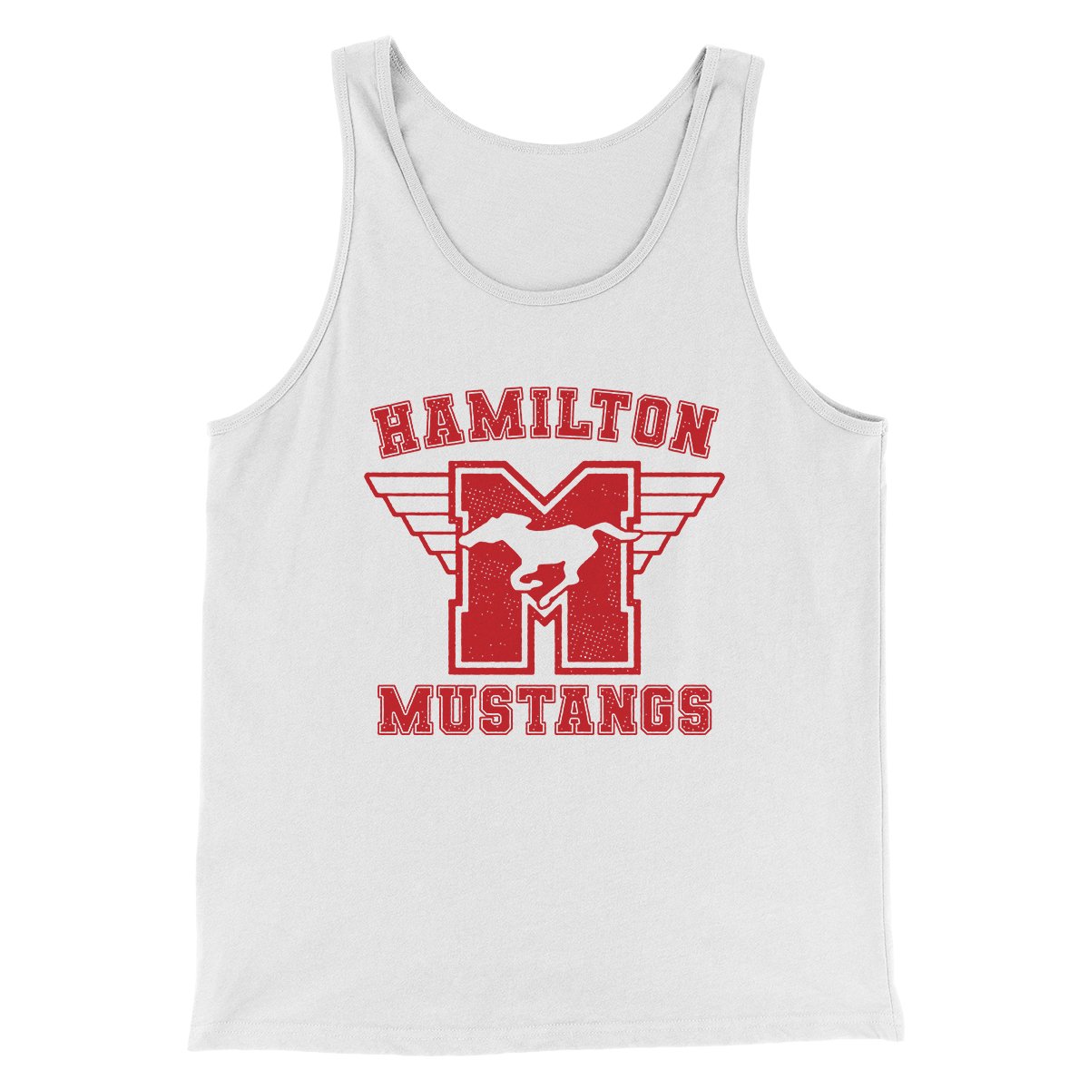Hamilton Mustangs Funny Movie Men/Unisex Tank Top | Funny Shirt from Famous In Real Life