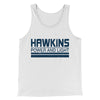 Hawkins Power and Light Men/Unisex Tank Top White | Funny Shirt from Famous In Real Life