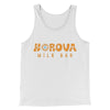 Korova Milk Bar Funny Movie Men/Unisex Tank Top White | Funny Shirt from Famous In Real Life