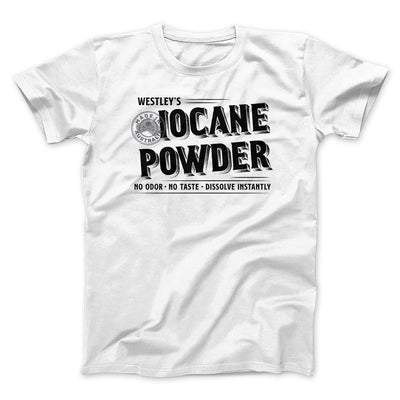 Iocane Powder Funny Movie Men/Unisex T-Shirt White | Funny Shirt from Famous In Real Life