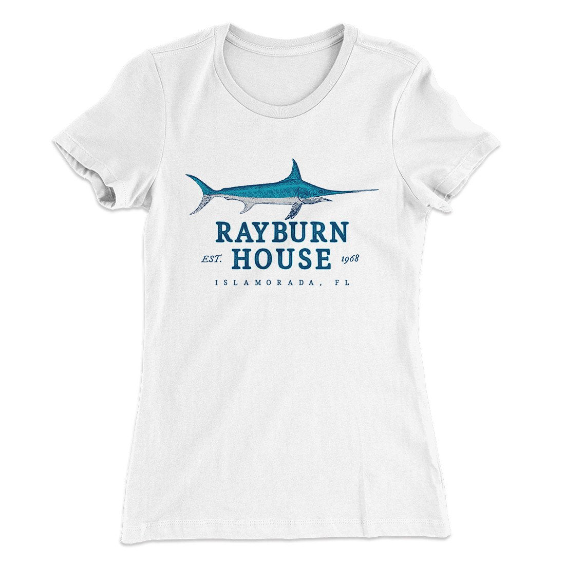 Rayburn House Women's T-Shirt White | Funny Shirt from Famous In Real Life