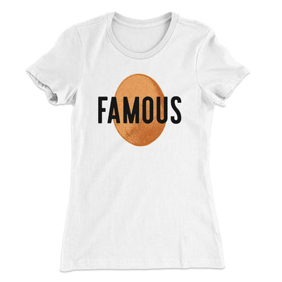 World Record Egg Funny Women's T-Shirt White | Funny Shirt from Famous In Real Life