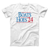 Boats and Hoes 2024 Funny Movie Men/Unisex T-Shirt White | Funny Shirt from Famous In Real Life