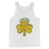 Beer Shamrock Men/Unisex Tank Top White | Funny Shirt from Famous In Real Life